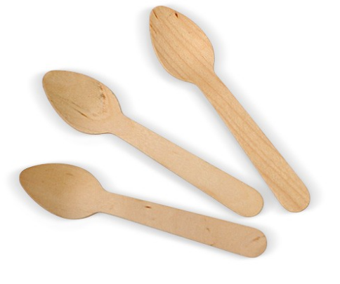 Teaspoon - Wooden (110 x 23 x 1.5 mm)